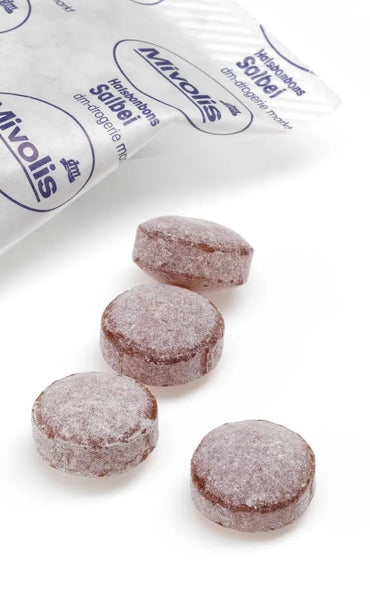 Mivolis Sage Sugar-Free Lozenges, 50 g - Image 2