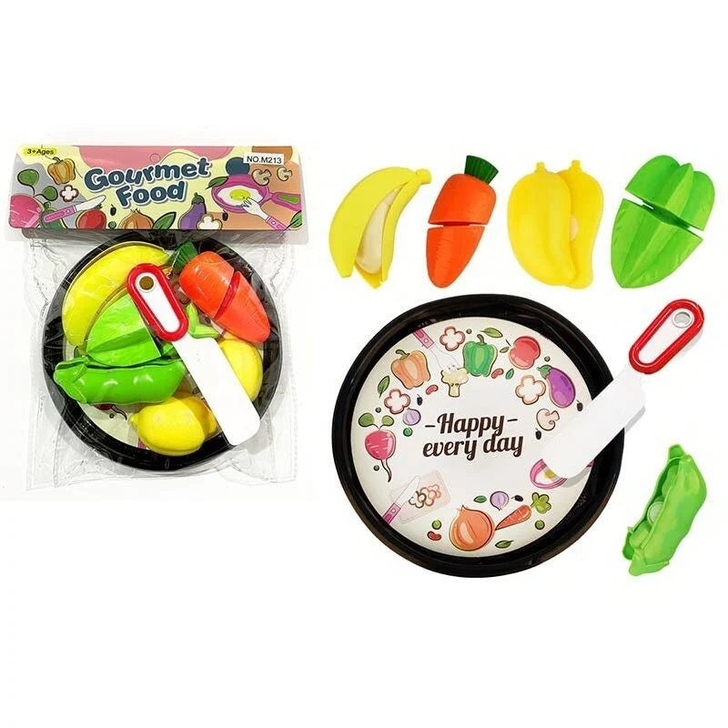 M213 Hook-and-Loop Vegetable Play Set