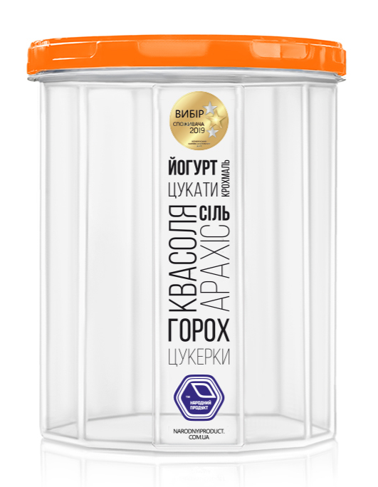 Narodnyi Produkt Dry Food Storage Container, 1 L - Image 2