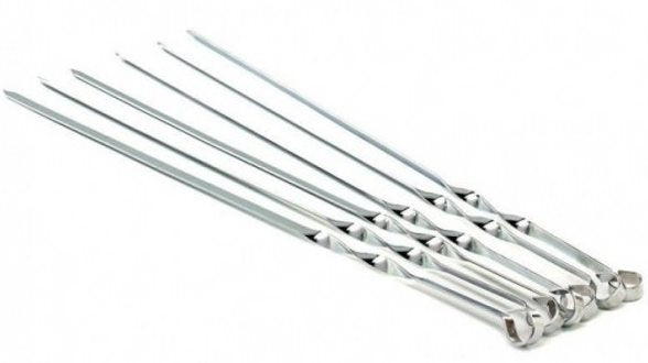 Skewer Set 6002, 60 cm, 6 pcs