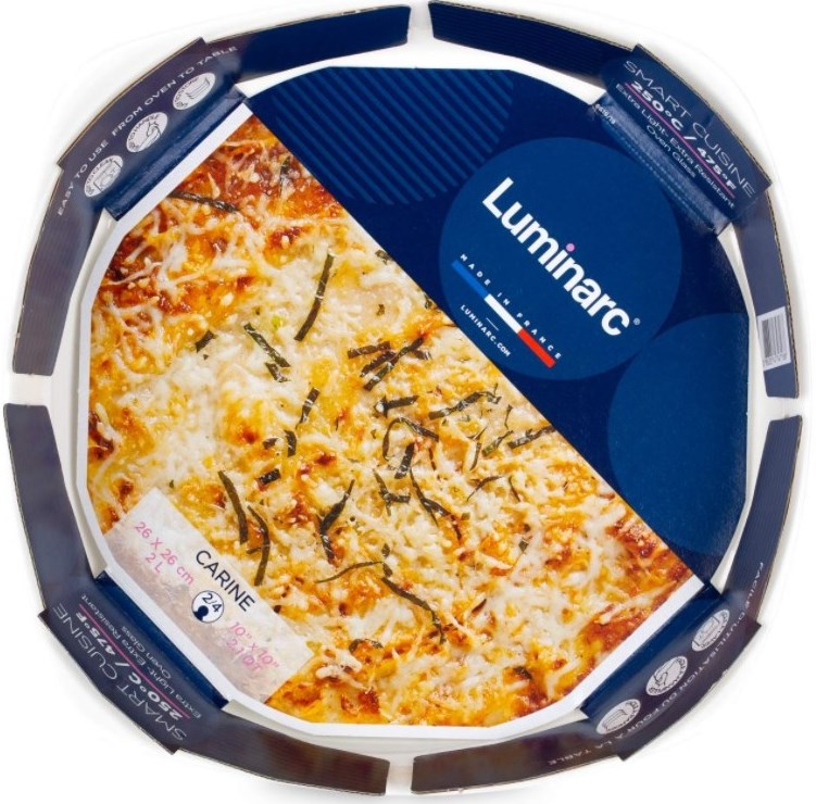 Luminarc Carine Baking Dish, 26 x 26 cm, 2 L