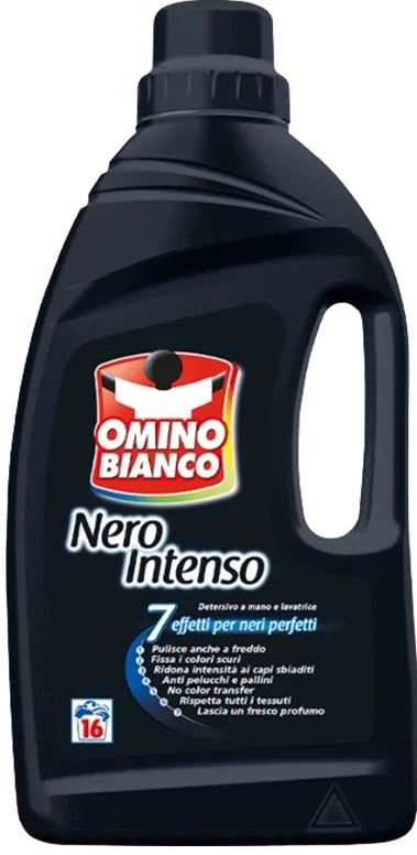 Omino Bianco Intense Black Liquid Laundry Detergent, 16 Loads, 1 L