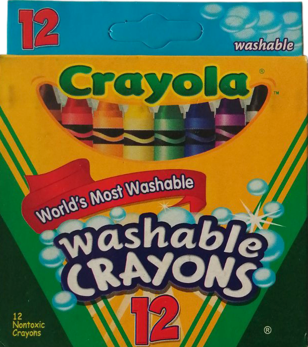 Crayola 9012 Wax Crayons, 12 pcs