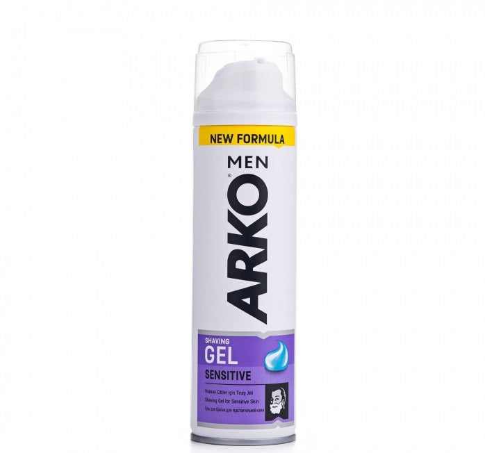 Arko Sensitive Shaving Gel, 200 mL