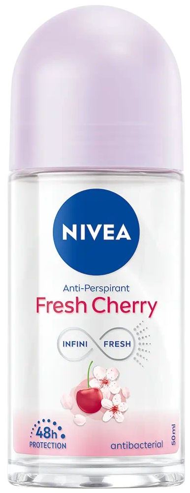 Nivea Fresh Cherry Women's Roll-On Deodorant, 50 mL