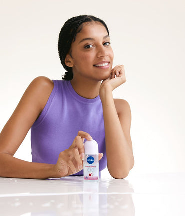 Nivea Fresh Cherry Women's Roll-On Deodorant, 50 mL - Image 2