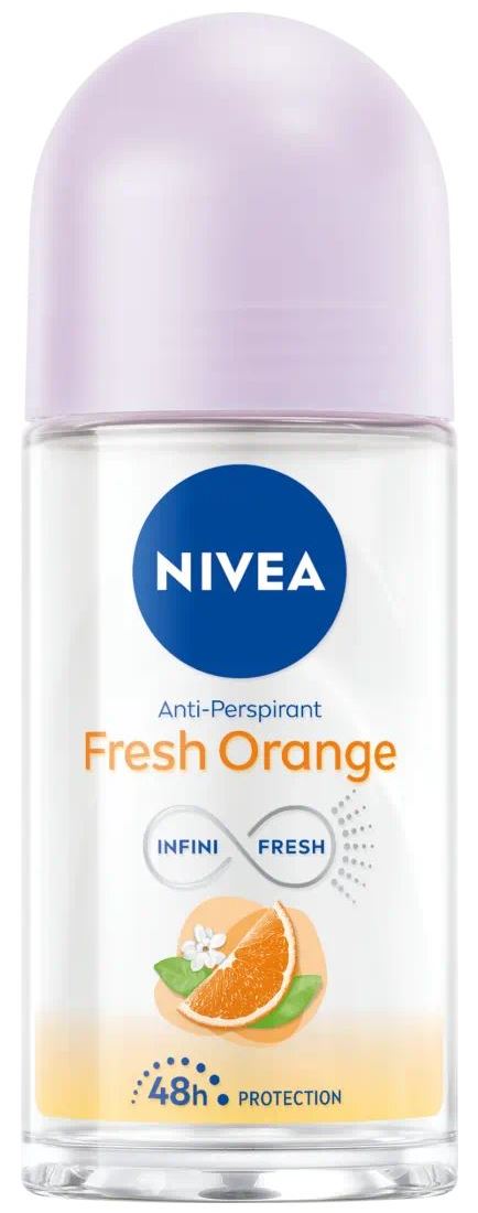Nivea Fresh Orange Women's Roll-On Deodorant, 50 mL