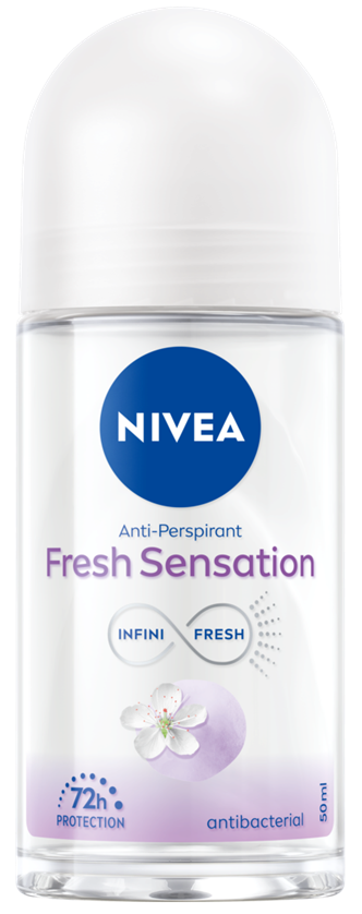 Nivea Fresh Sensation Women's Roll-On Deodorant, 50 mL