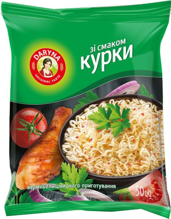 Daryna Chicken Flavor Instant Vermicelli, 50 g