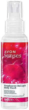 Avon Senses Raspberry Delight Body Lotion Spray, 100 mL