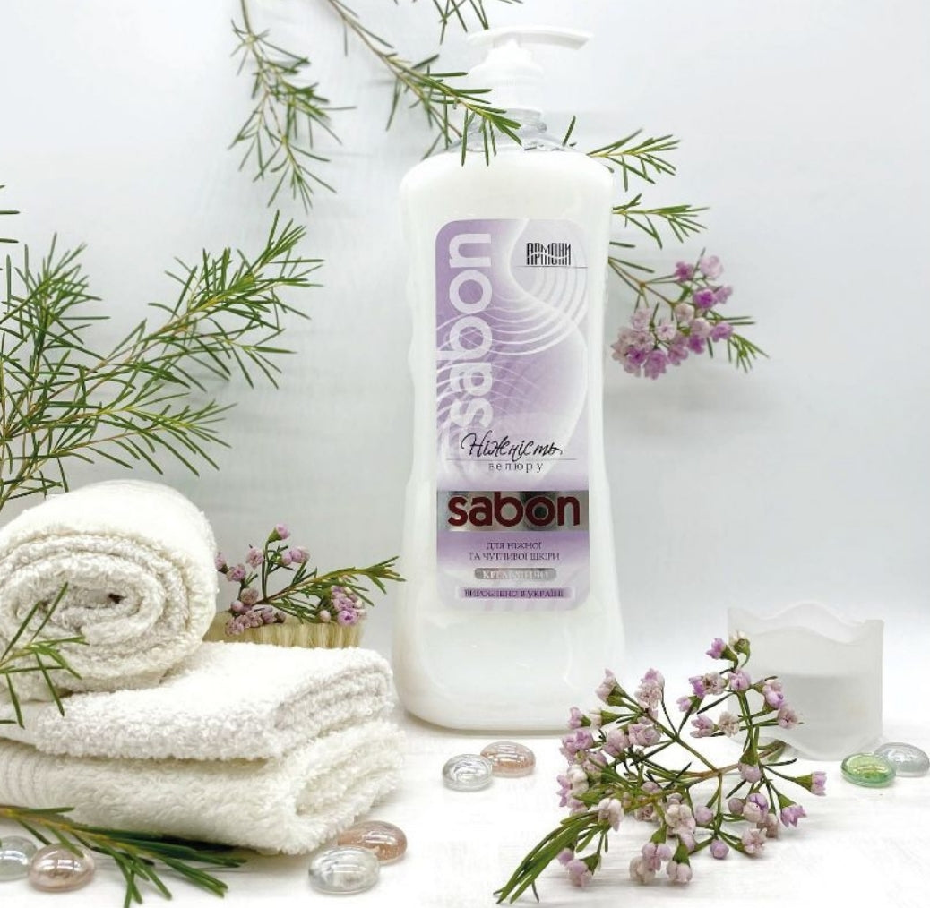 Armoni Sabon Velour Softness with Pump Liquid Cream Soap, 1 L - Image 3