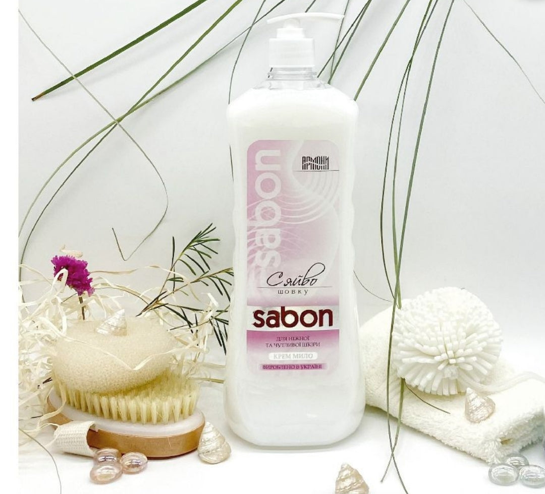 Armoni Sabon Silk Radiance with Pump Liquid Cream Soap, 1 L - Image 3