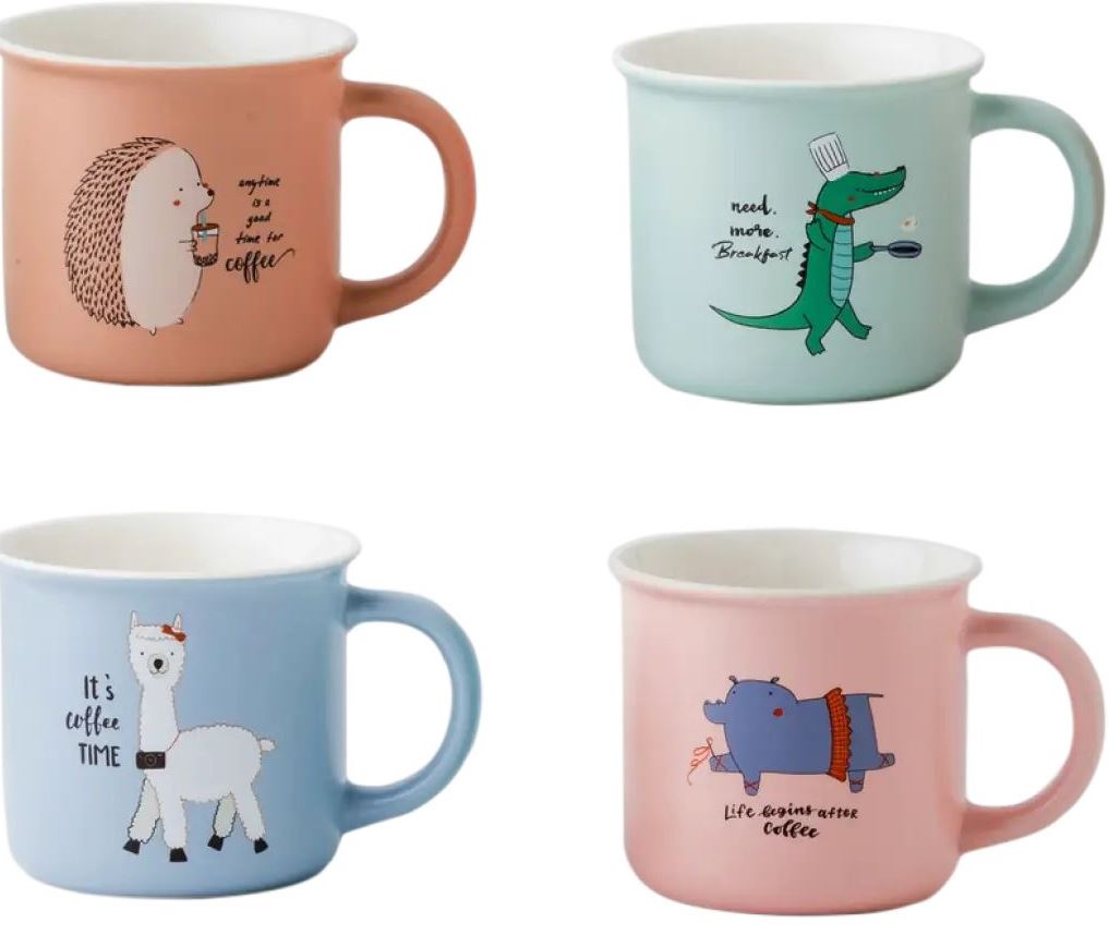 Vittora VT-C-161355 True Friend Ceramic Mug, 355 mL