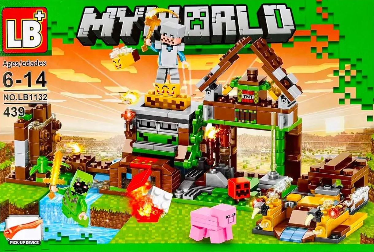 Minecraft LB 1132 Building Set, 439 pcs