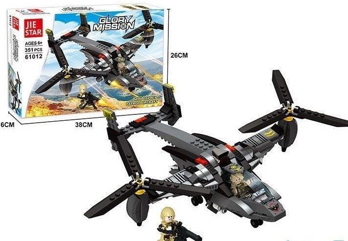 JIE Star Glory Mission 61012 Building Set, 351 pcs