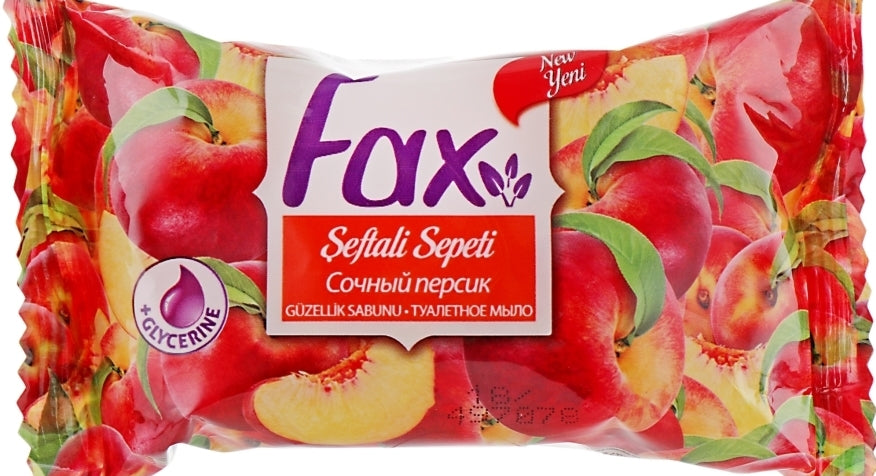 Fax Juicy Peach Bar Soap, 75 g