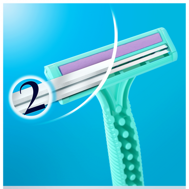 Gillette Simply Venus 2-Blade Women's Disposable Razors, 4 + 2 pcs - Image 2
