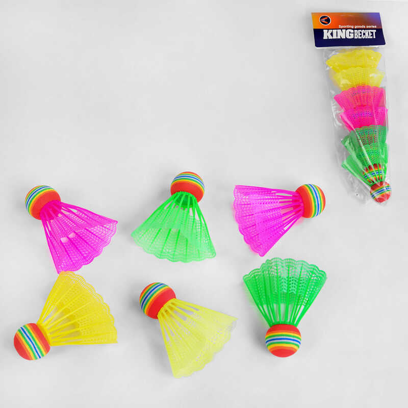 C34599 Shuttlecock Set, 6 pcs