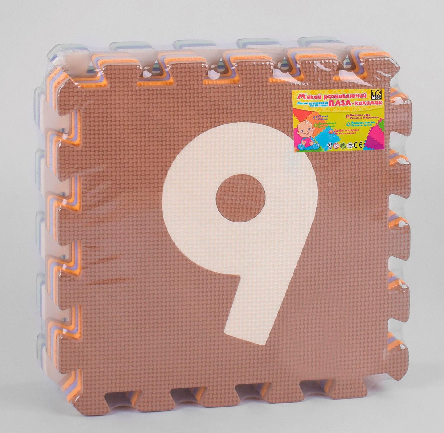 TK Union Group TK-44101 Numbers Massage Puzzle Mat