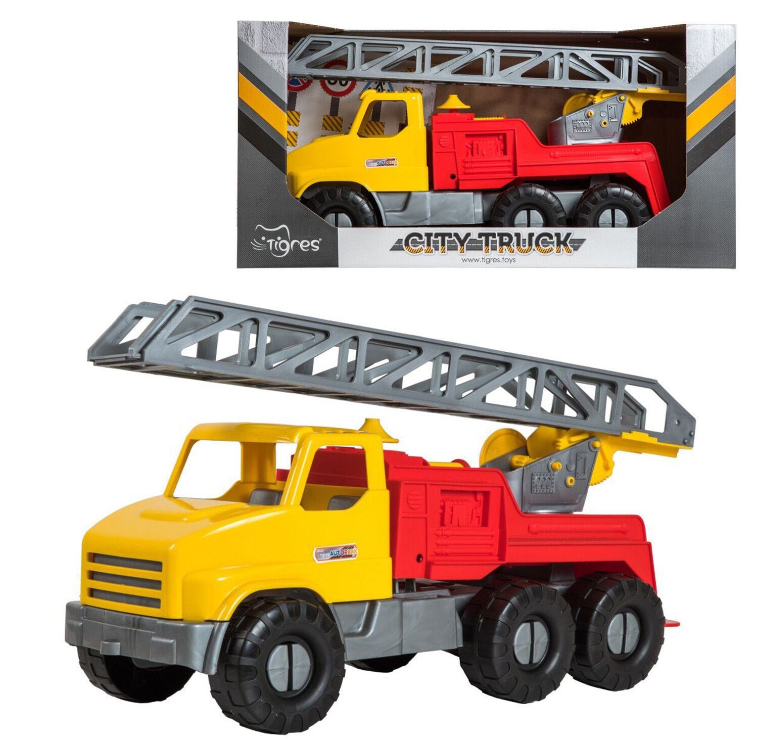 Tigres City Truck 39367 Toy Fire Truck in Box