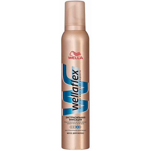 Wellaflex Extra Strong Hold Hair Mousse, 200 mL