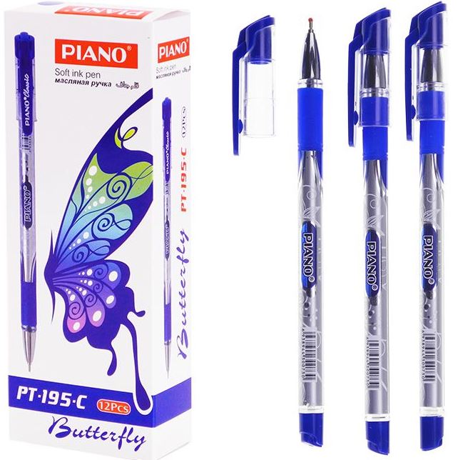 Piano PT-195-C Classic Blue Oil-Based Pen