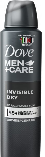 Dove Invisible Dry Men's Antiperspirant Spray, 150 mL