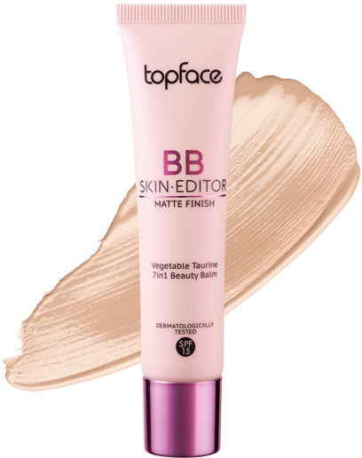 TopFace Skin Editor Matte Finish SPF 15 BB Cream No. 002, 30 mL