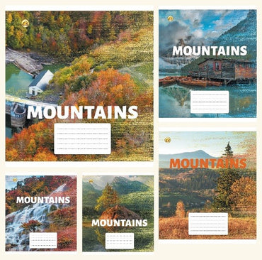 Tetrada Assorted Ruled Notebook, 36 Sheets - Image 2