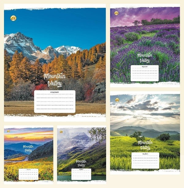 Tetrada Assorted Ruled Notebook, 36 Sheets - Image 3