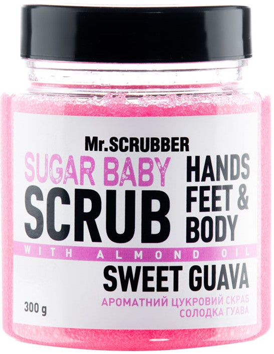 Mr. Scrubber Sweet Guava Sugar Body Scrub, 300 g