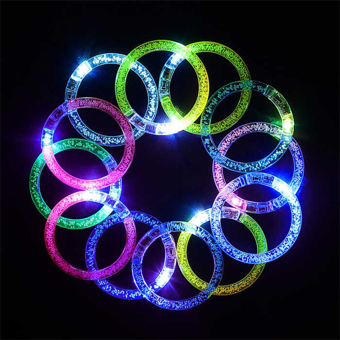 Neon Bracelet C76031 with Batteries, Assorted