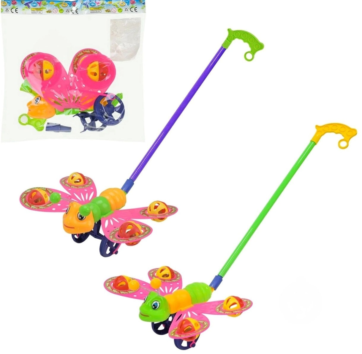 Butterfly Push Toy 198-2