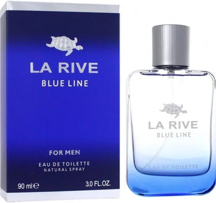 La Rive Blue Line Men's Eau de Toilette, 90 mL