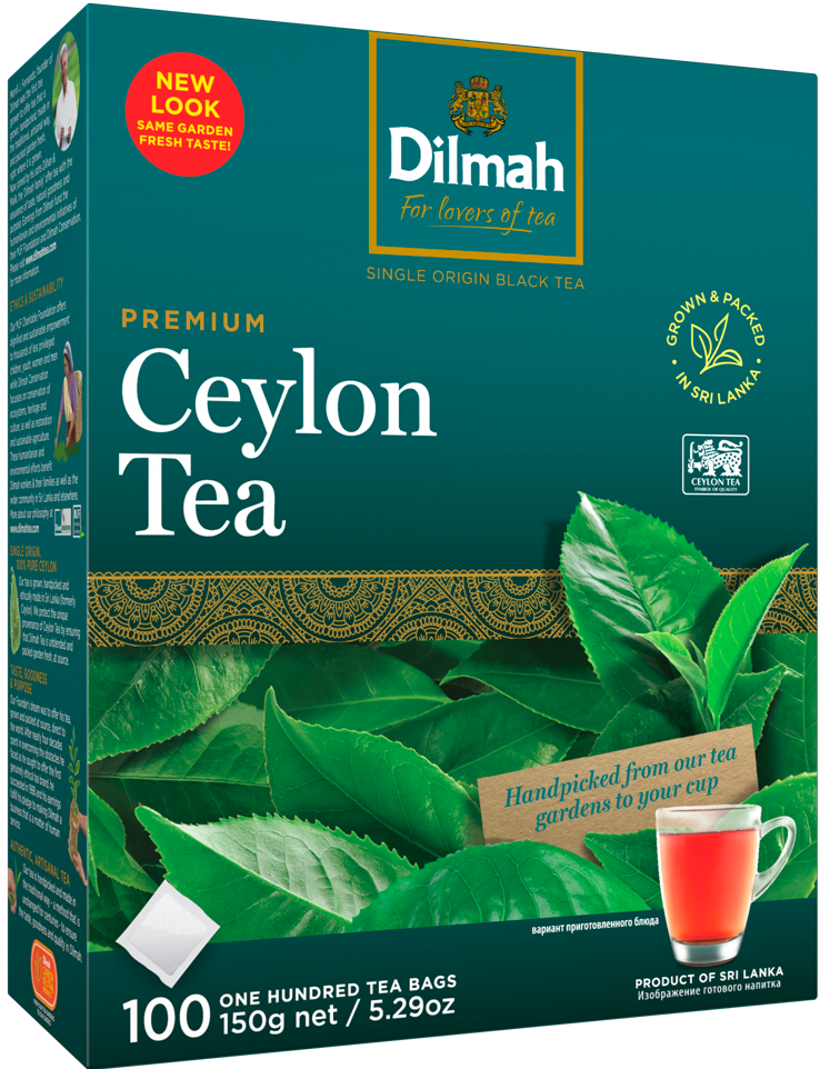 Dilmah Premium Ceylon Black Tea, 100 Bags, 150 g - Image 3