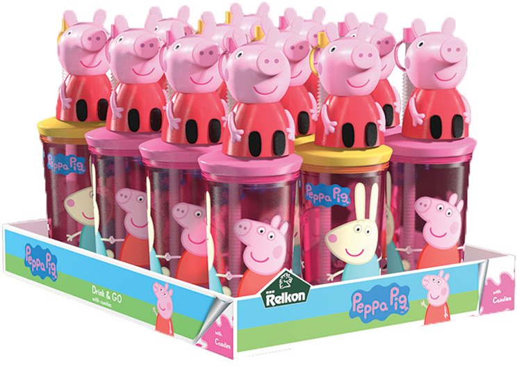 Relkon 68201 Peppa Pig Candy Bottle, 10 g