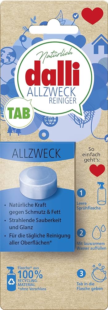 Dalli All-Purpose Cleaner Tablet, 4 g