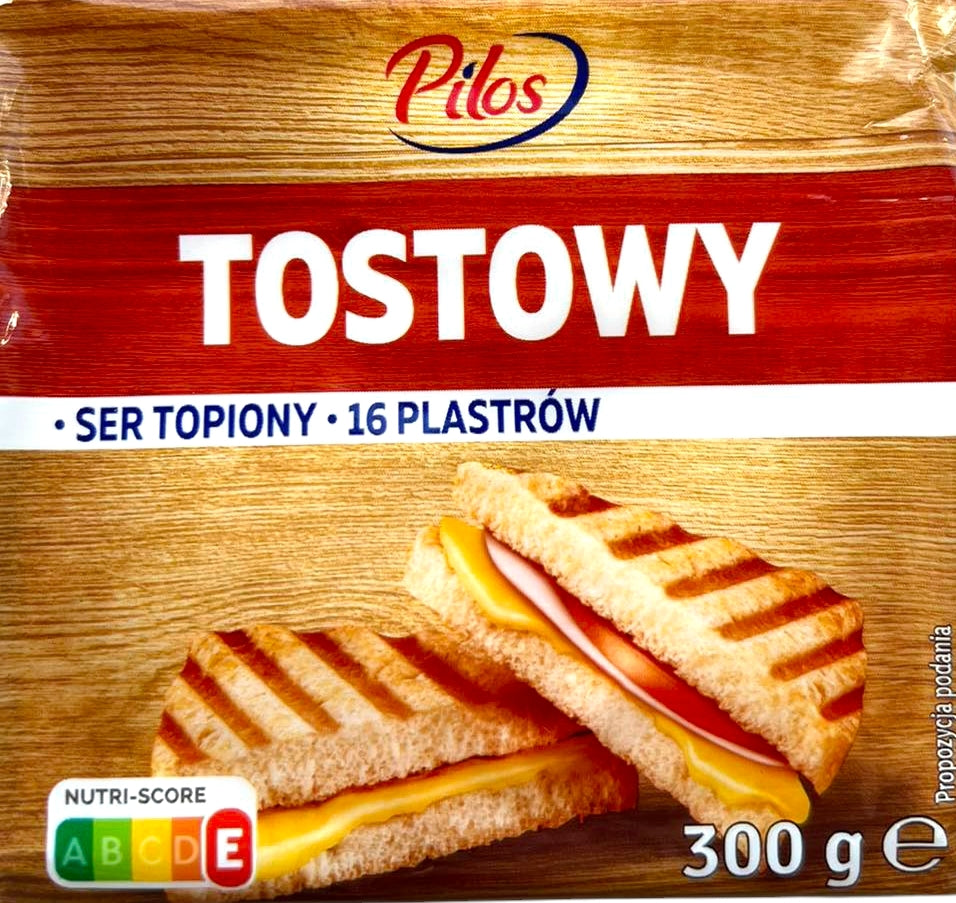 Pilos Sliced Toast Cheese, 300 g