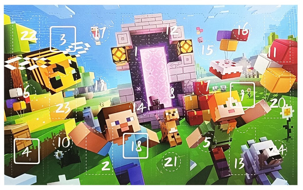 LZMH009 Minecraft Figure Set, 24 Characters - Image 2