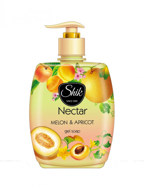 Shik Nectar Melon & Apricot Liquid Hand Soap with Pump, 300 mL