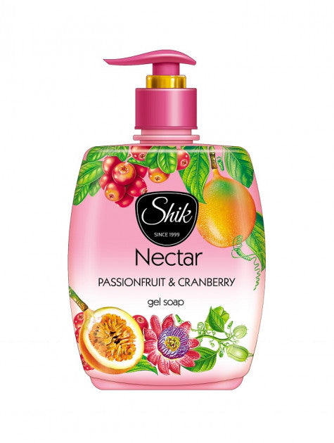 Shik Nectar Passion Fruit & Cranberry Liquid Hand Soap with Pump, 300 mL