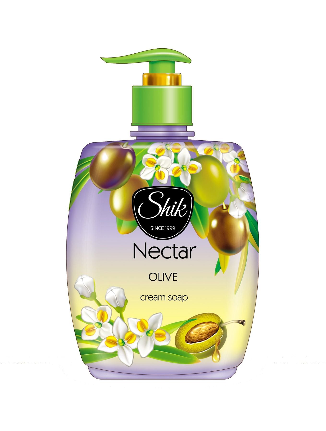 Shik Nectar Olive Liquid Hand Soap with Pump, 300 mL