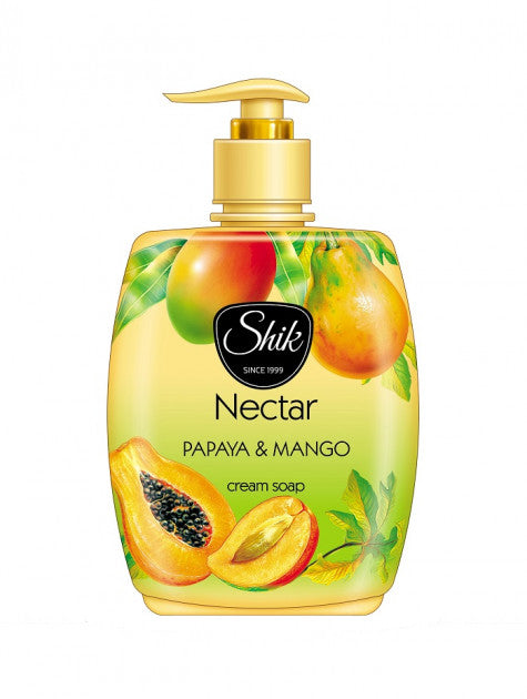 Shik Nectar Papaya & Mango Liquid Hand Soap with Pump, 300 mL