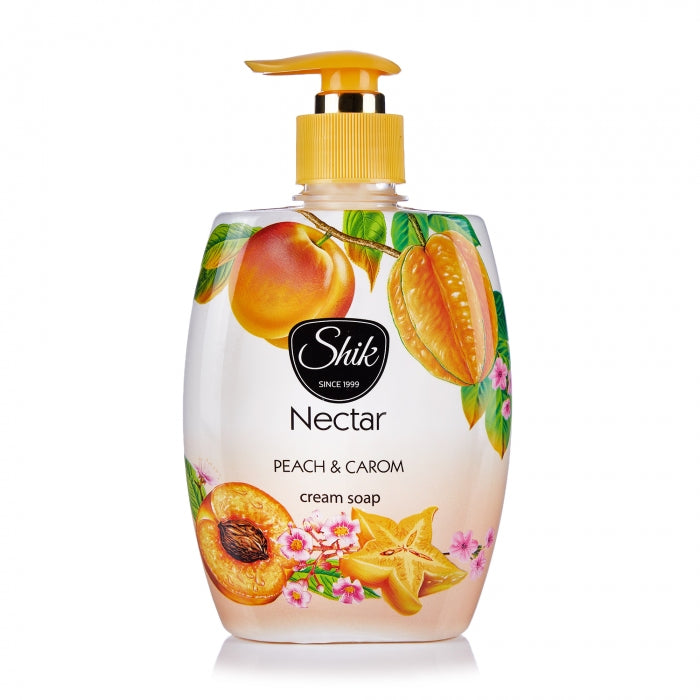Shik Nectar Peach & Starfruit Liquid Hand Soap with Pump, 300 mL