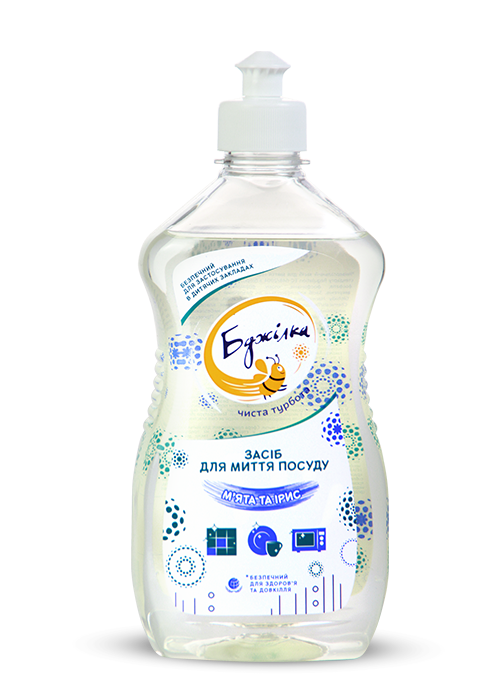Bdzhilka Mint & Iris Dishwashing Liquid, 500 mL