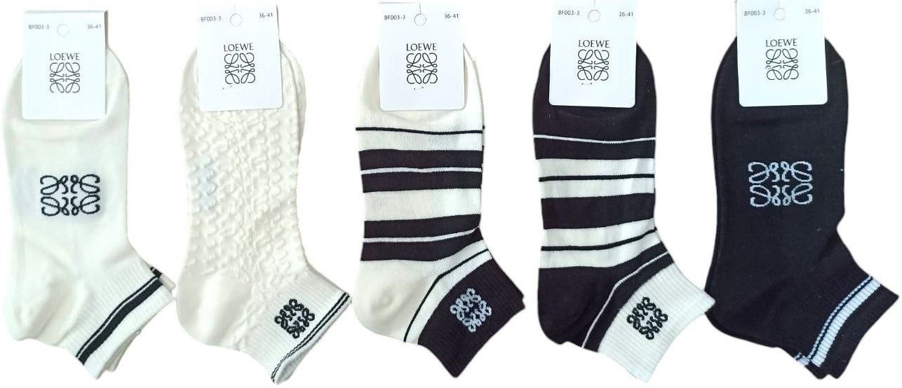 Korona BF003-3 Women's Low-Cut Socks, Size 36-41 - Image 2