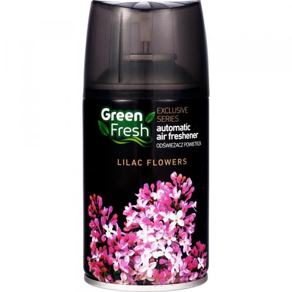Green Fresh Lilac Flowers Aerosol Air Freshener Refill, 250 mL