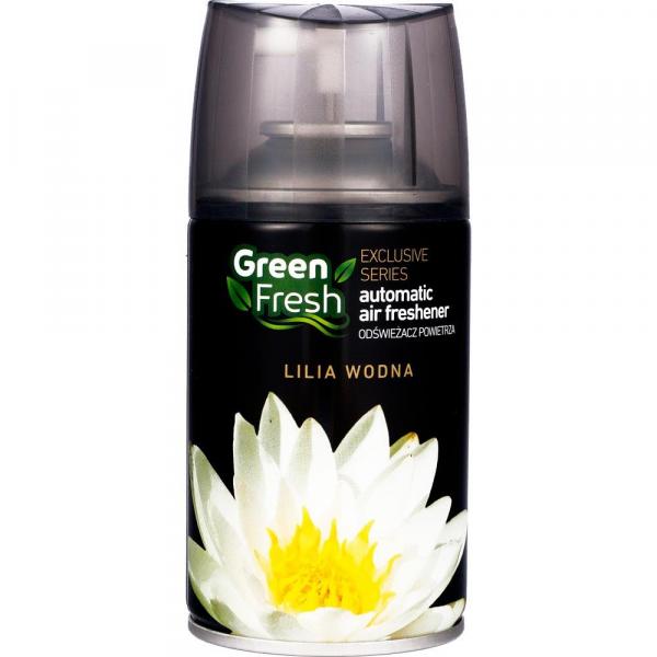 Green Fresh Water Lily Aerosol Air Freshener Refill, 250 mL