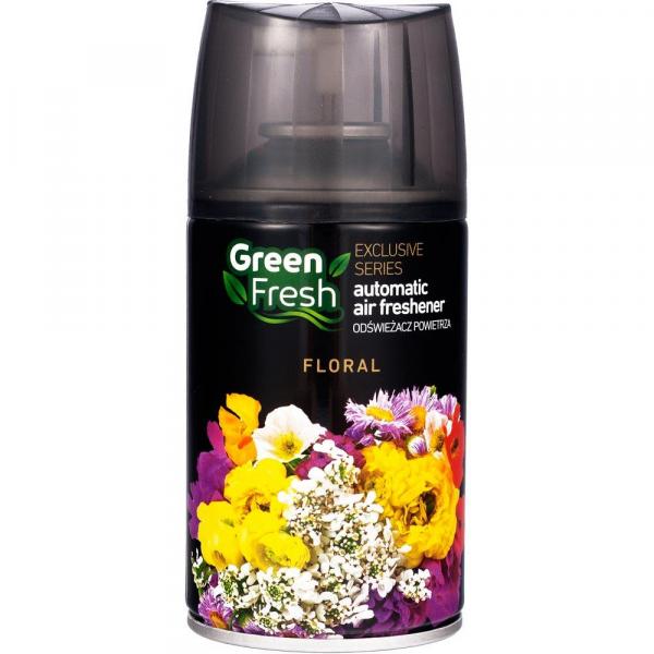 Green Fresh Floral Aerosol Air Freshener Refill, 250 mL
