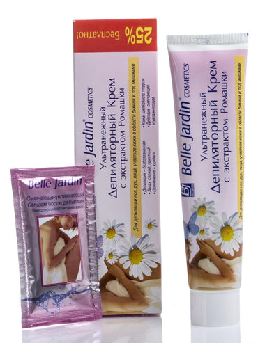 Belle Jardin Ultra Gentle Depilatory Cream with Chamomile Extract, 125 mL - Image 2